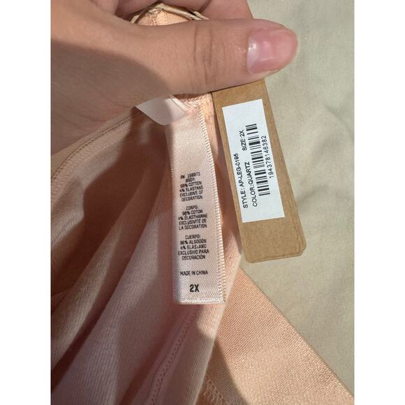 READ* Skims Sleep Set XL Tank Top & 2X leggings quartz pink logo pajama lounge - Picture 7 of 10